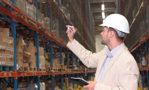 Counting inventory in warehouse
