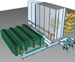 Distribution warehouse graphic